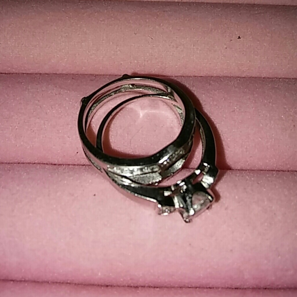 Sterling Silver Removable. Ring With Zirconia - image 3